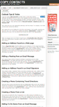 Mobile Screenshot of copycontacts.com